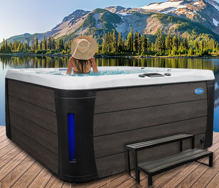 Calspas hot tub being used in a family setting - hot tubs spas for sale Gastonia